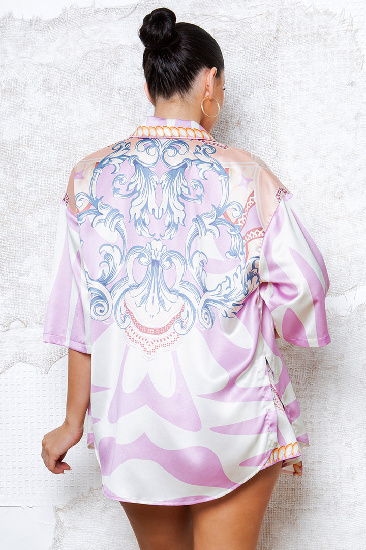 SET PINK 3 PIEZAS TOP-SHORT-CAMISA