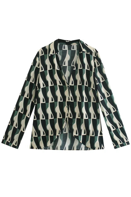 SET CON ESTAMPADO GEOMETRICO