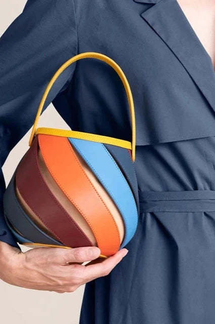 BOLSA DE MANO REDONDA