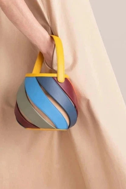 BOLSA DE MANO REDONDA