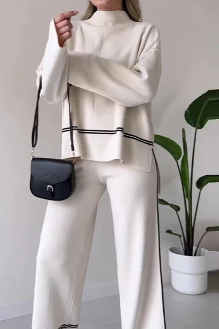 CONJUNTO OVERSIZE 2 PIEZAS- TEJIDO DE PUNTO