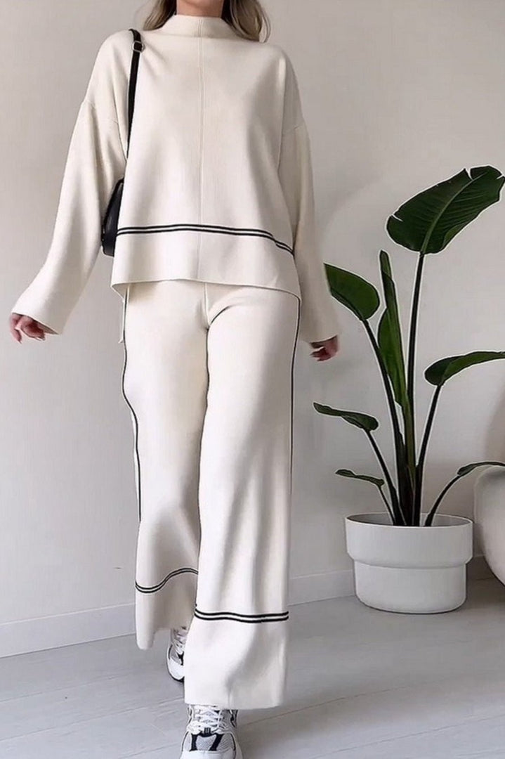CONJUNTO OVERSIZE 2 PIEZAS- TEJIDO DE PUNTO